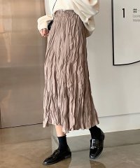 Girly Doll/ガーリードール Girly Doll ワッシャーマキシスカート【韓国ファッション】【春夏新商品】/507731016