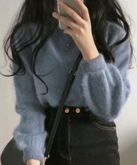 Girly Doll/ガーリードール Girly Doll シャギーニットプルオーバー【韓国ファッション】/507731021