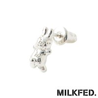 MILK FED/ミルクフェド MILKFED. × LANIE USAGI EARRING SILVER [103244054015]/507731052