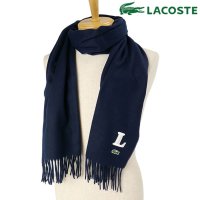 LACOSTE/ラコステ LACOSTE Lステッチマフラー ネイビー [RE017J－99－166]/507731130