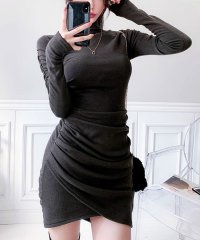 Jasmine Grandiflorum/ジャスミングランディフローラム Jasmine Grandiflorum 【Jasmine】ハイネックミニワンピース/507731198