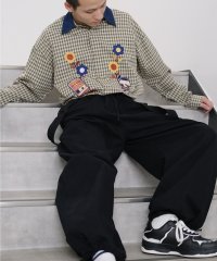 HOOK/アイモハ aimoha HOOK －select－ 2WAYミリタリーサスペンダー付き ボリュームタックワークパンツ/507731210