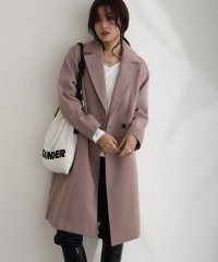 PourVous/プールヴー PourVous 家で洗えるヘリンボーン柄 コート フォーマル ワンピース パーティードレス 20代 30代 40代/507731604