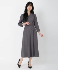 ICHIE/ベルト付カシュクールワンピース/507731894
