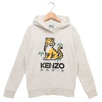KENZO/ケンゾー KENZO パーカー フーディー 子供服 ホワイト ボーイズ KENZO K60738 B55/507731918