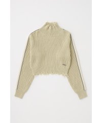 moussy/GRUNGE LINE SLEEVE ニットトップス/507732196