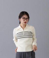 N Natural Beauty Basic/ハーフジップニット/507732284