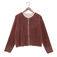BRODIAEA/ブローディア BRODIAEA 異素材カーディガン/507728221
