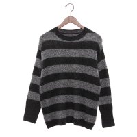 EGLANTINE/エグランティーヌ EGLANTINE ヤク ボーダーニットプルオーバー/507730964