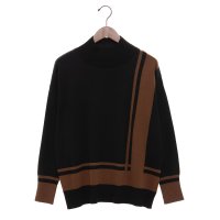EGLANTINE/エグランティーヌ EGLANTINE 配色デザインニットプルオーバー/507730966