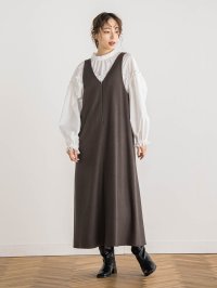 Droite Lautreamont/ドロワット ロートレアモン Droite lautreamont T/Rピンヘッドプレスウォームジャンスカ2≪手洗い可能≫/507734481