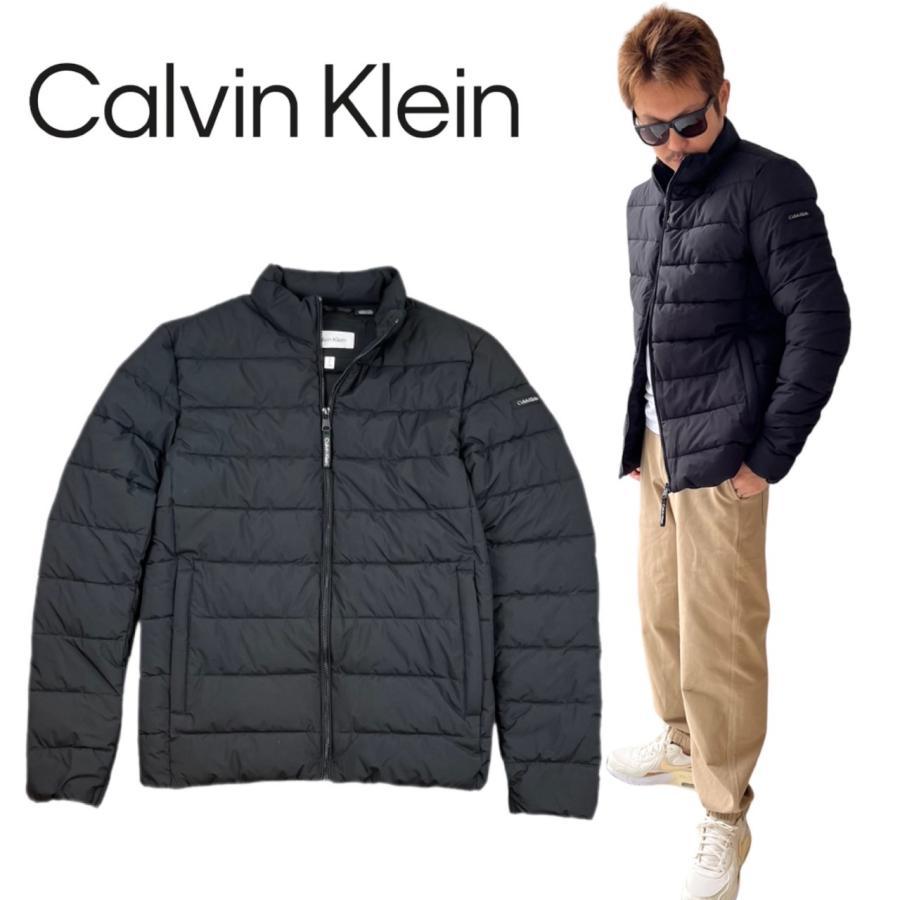 【新品】カルバンクラインCK 綿ジャケット  ブルゾン　オンワード製　Lサイズ Calvin Klein カルバンクライン CALVIN KLEIN 中綿 ジャケット