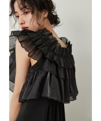 niana/ニアナ niana ドットティアードトップスセットドレス 2点セット 結婚式 成人式 同窓会 パーティードレス オケージョンドレス お呼ばれワンピース/507734688