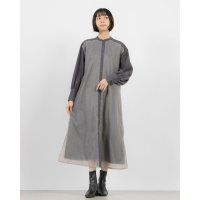 STYLEBLOCK/スタイルブロック STYLEBLOCK TNピーチ×オーガンジーレイヤードワンピース/507734865