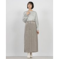 Schellin/シェレン Schellin サテンベロア異素材ワンピース/507734873