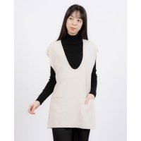 LAURA-MANSI/ローラマンシ LAURA－MANSI ジョーゼットUネックベスト/507735439