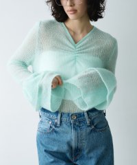  ＣＯＤＥ　Ａ/bell sleeve mohair pullover/507735582
