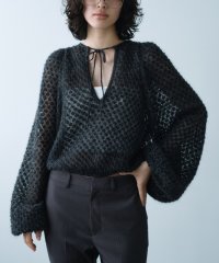  ＣＯＤＥ　Ａ/コードエー CODE A CODE A｜2way sheer mohair pullover/507735583