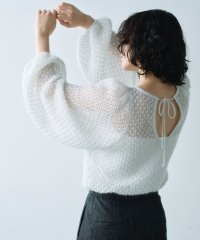  ＣＯＤＥ　Ａ/コードエー CODE A CODE A｜2way sheer mohair pullover/507735583