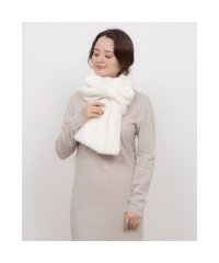 PAUL & JOE ACCESSORIES/ポールアンドジョー PAUL&JOE 【WEB限定】リボンマフラー フェイクファー 無地 /506865670
