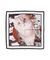 PAUL & JOE ACCESSORIES/ポールアンドジョー PAUL&JOE 【WEB限定】シルクツイル プリントスカーフ 猫 /506865671