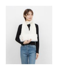 FURLA/【WEB限定】ウール100％ ベルトファーマフラー アーチロゴチャーム／30cm幅/506865682