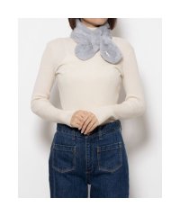 FURLA/ FakeFur Muffle フェイクファープチマフラー リボン 無地／洗える/506865687