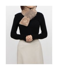 FURLA/FakeFur Muffler バイカラー フェイクファーマフラー プレゼント ギフト /506865688