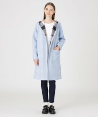 BLUE LABEL CRESTBRIDGE/クレストブリッジチェックリバーシブルダンボールコーディガン/507628560