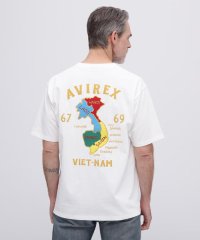 AVIREX/《WEB&DEPOT限定》VIETNAM EMBROIDERY T－SHIRT / ベトナム 刺繍 半袖Tシャツ / AVIREX /507732332