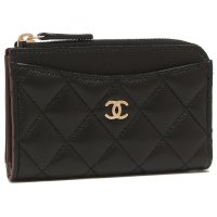 CHANEL/シャネル CHANEL フラグメントケース カードケース マトラッセ カードホルダー コインケース ブラック レディース CHANEL AP3179 B1058/507736132