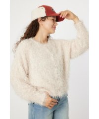 RODEO CROWNS WIDE BOWL/ラメシャギーニットカーディガン/507736450