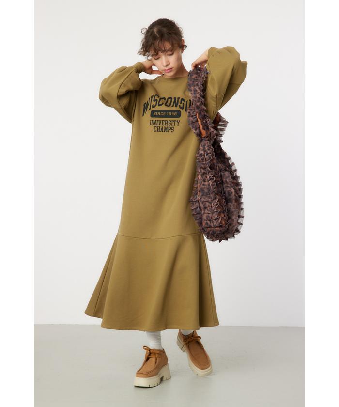 セール 30%OFF】カレッジ マーメイドワンピース(507736455