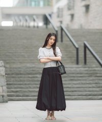 NATURAL BEAUTY BASIC/切替タックバルーンスカート/507736502