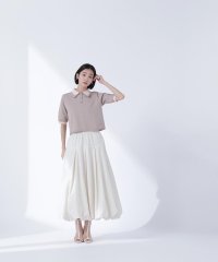 NATURAL BEAUTY BASIC/切替タックバルーンスカート/507736502