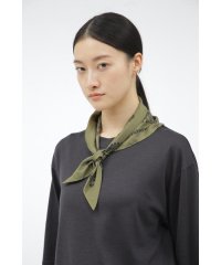 MARGARET HOWELL/GRAPHIC BANDANA SCARF/507736512