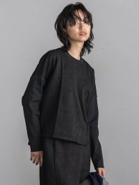 MAYSON GREY/メイソングレイ MAYSON GREY スエード*ニットドッキングセットアップ≪手洗い可能≫/507736881