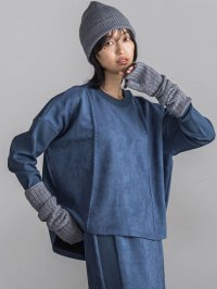 MAYSON GREY/メイソングレイ MAYSON GREY スエード*ニットドッキングセットアップ≪手洗い可能≫/507736881