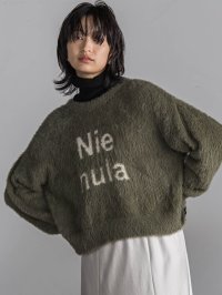 MAYSON GREY/メイソングレイ MAYSON GREY 【WEB限定】シャギーロゴニットプルオーバー≪手洗い可能≫/507736890