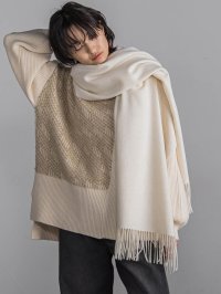 MAYSON GREY/メイソングレイ MAYSON GREY 【WEB限定】シャギージャガード柄切替ニットプルオーバー≪手洗い可能≫/507736891