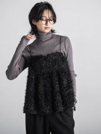 MAYSON GREY/メイソングレイ MAYSON GREY フィルムフェザーキャミブラウス≪手洗い可能≫/507736892