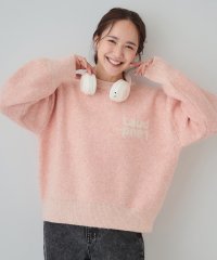 SHOO・LA・RUE Cutie Blonde/キューティーブロンド Cutie Blonde 【セットアップ可】もちもちミックスヤーンロゴニット/507736906