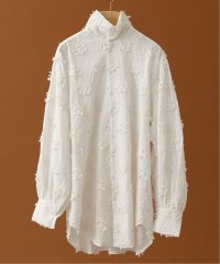 Spick & Span/crinkle crinkle crinkle 別注 3D embroidery long open blouse/507737150