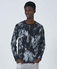 5351POURLESHOMMES/【25S/S】ダメージ ジャガード 長袖 Tシャツ/507737666