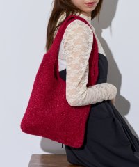 MAISON BREEZE/メゾンブリーズ MAISON BREEZE glitter shoping TOTE bag トート フェザーニット ラメ バッグ グリッター 鞄/507737797