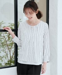 IKKA LOUNGE/バーチャーム付きブラウス/506678317