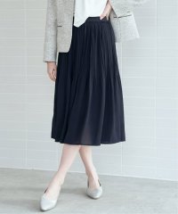 IKKA LOUNGE/シフォンプリーツスカート/506684397
