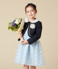 a.v.v(KID'S)/[100－130]【セレモニー】オーガンジーフラワー刺繍ワンピース/507042802