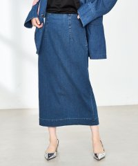 Rie Miller/【RM denim】スリットタイトデニムスカート/507714373