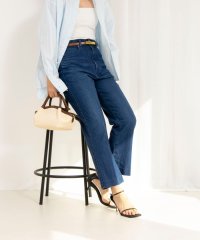 Rie Miller/【RM denim】スリットクロップドハイウエストデニム/507714379